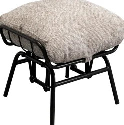 Sessel + Hocker Vienna Swing Beige