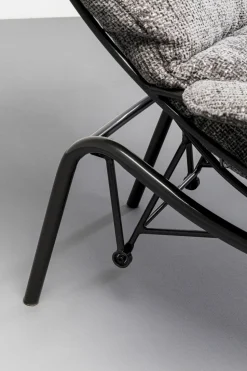 Sessel + Hocker Vienna Swing Grau