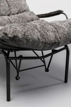 Sessel + Hocker Vienna Swing Grau