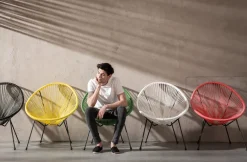 Sessel Acapulco Cherry