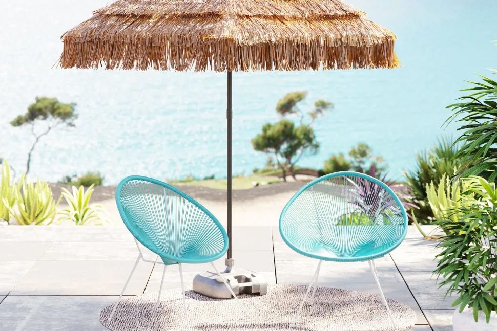 Sessel Acapulco Türkis 2/Set