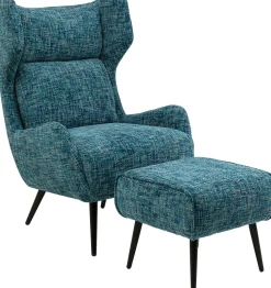 Sessel Arne Hellblau