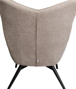 Sessel Black Vicky Hellbraun