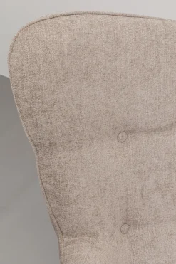 Sessel Black Vicky Hellbraun