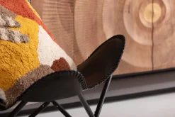 Sessel California Leder Schwarz