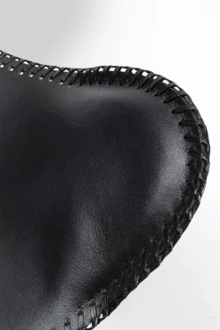 Sessel California Leder Schwarz