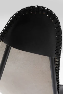 Sessel California Leder Schwarz