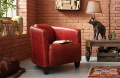 Sessel Cigar Lounge Red