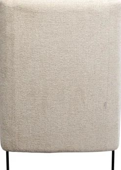 Sessel +Hocker Quinn High Beige