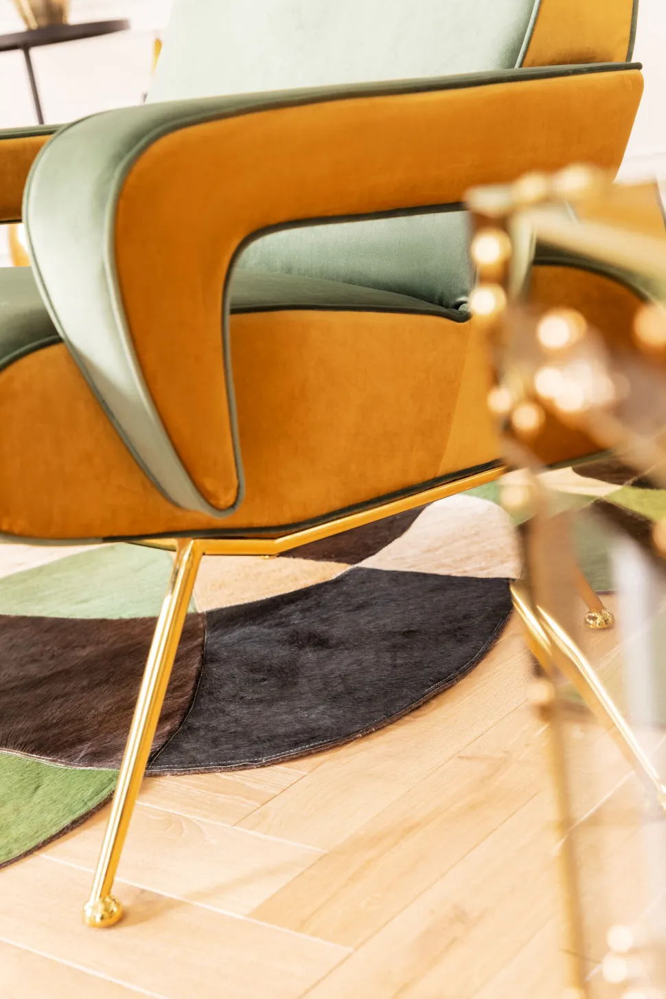 Sessel Luna High Grün