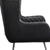Sessel Nonna Smart Leder Schwarz