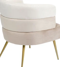 Sessel Sandwich Creme