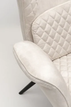 Sessel Tudor Velvet Creme