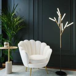 Sessel Water Lily Gold Beige