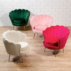 Sessel Water Lily Gold Beige