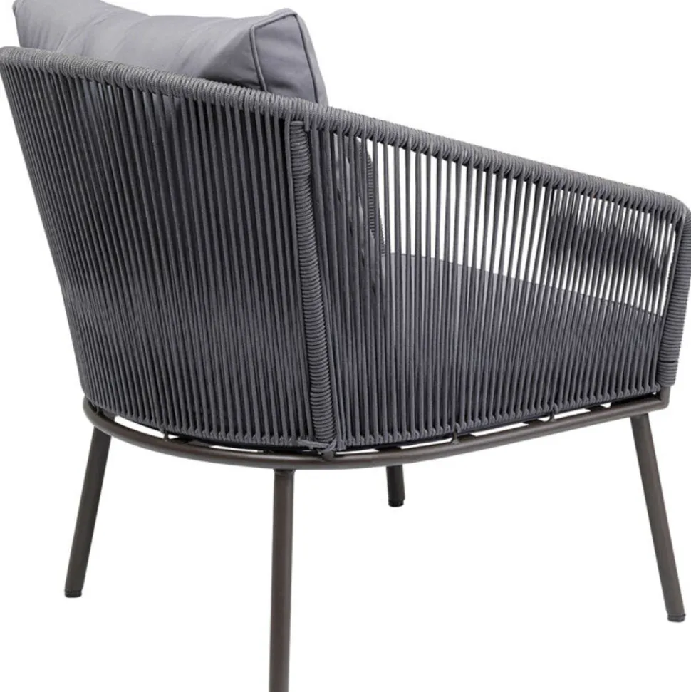 Sitzgruppe Elba Grau Quattro(4/tlg.)