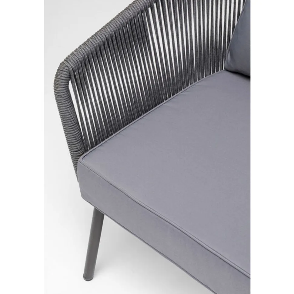 Sitzgruppe Elba Grau Quattro(4/tlg.)