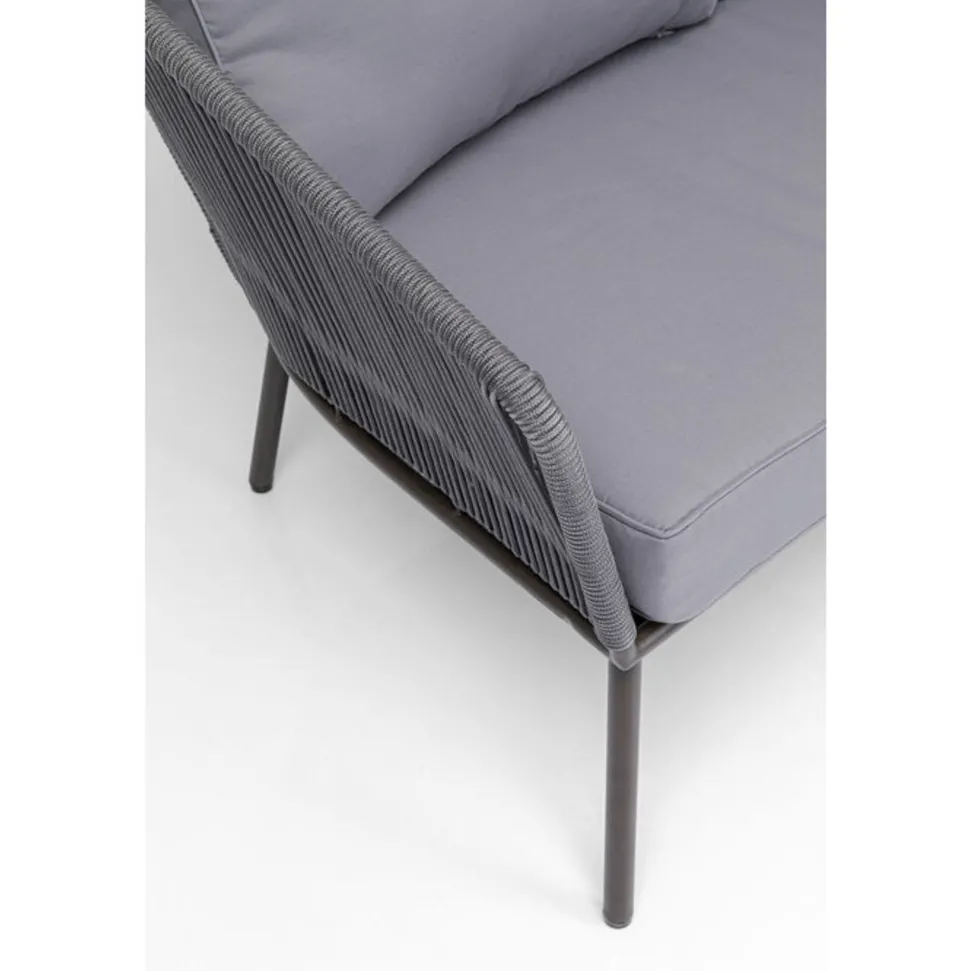 Sitzgruppe Elba Grau Quattro(4/tlg.)