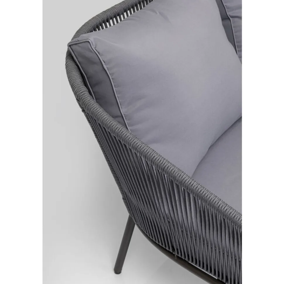 Sitzgruppe Elba Grau Quattro(4/tlg.)