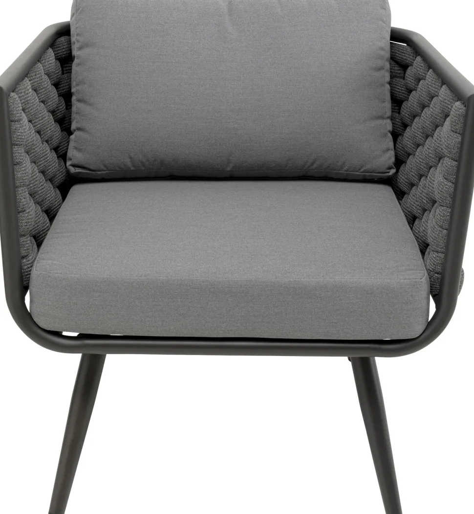 Sitzgruppe Rimini Anthracit (4/tlg.)