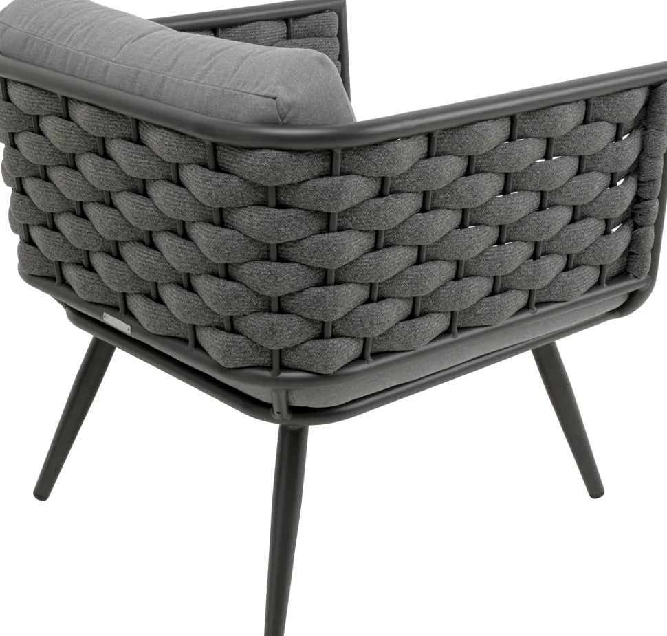 Sitzgruppe Rimini Anthracit (4/tlg.)