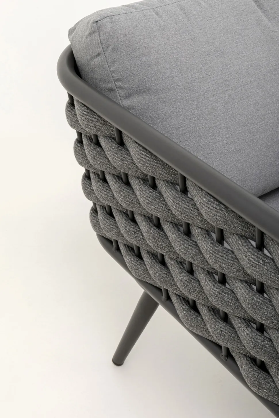 Sitzgruppe Rimini Anthracit (4/tlg.)