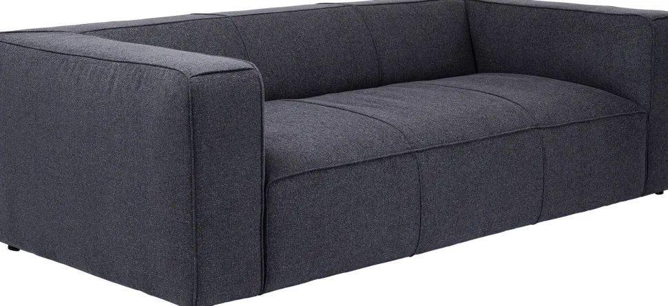 Sofa Cubetto 3-Sitzer Dunkelgrau 220cm