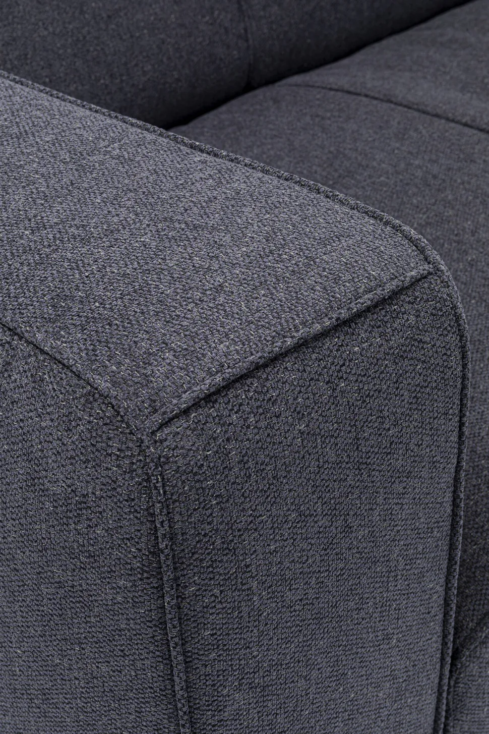 Sofa Cubetto 3-Sitzer Dunkelgrau 220cm