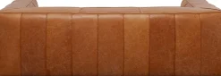 Sofa Cubetto Smart Leder Hellbraun 220cm