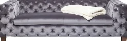 Sofa Desire 3-Sitzer Silbergrau
