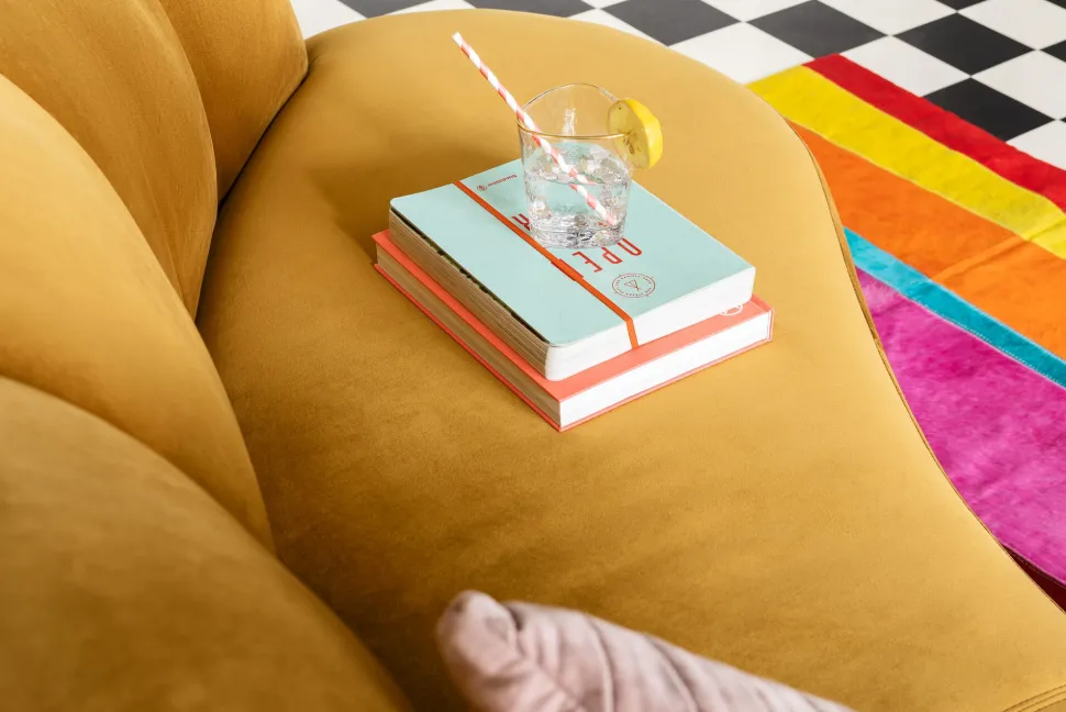 Sofa Dschinn 3-Sitzer Amber 233cm