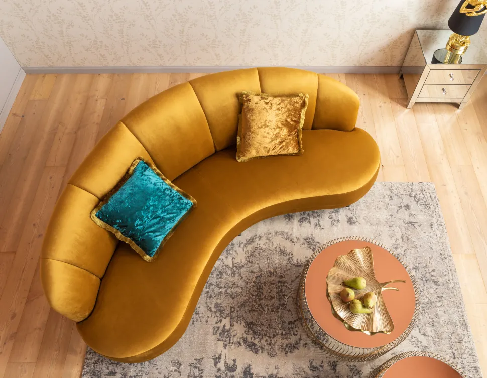 Sofa Dschinn 3-Sitzer Amber 233cm