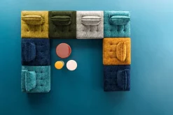 Sofa Element Portofino Blau