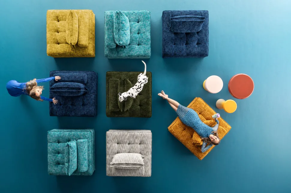 Sofa Element Portofino Orange