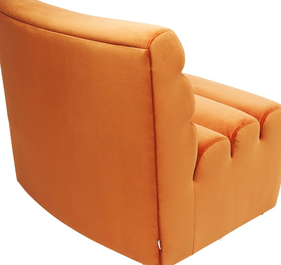 Sofa Element Wave Orange