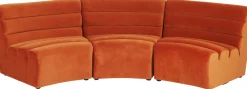 Sofa Element Wave Orange