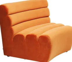Sofa Element Wave Orange