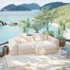Sofa Kalua 2-Sitzer Outdoor Linen