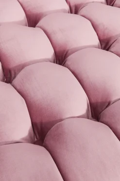 Sofa Milchbar 3-Sitzer Velvet Rose