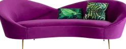Sofa Night Fever 3-Sitzer Lila