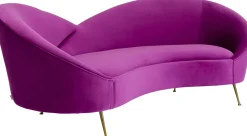 Sofa Night Fever 3-Sitzer Lila