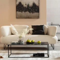 Sofa Peppo 2-Sitzer Weiß 182cm