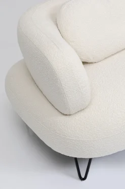 Sofa Peppo 2-Sitzer Weiß 182cm