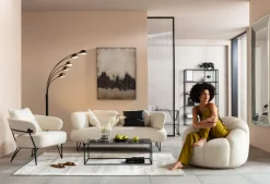 Sofa Peppo 2-Sitzer Weiß 182cm