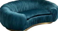Sofa Perugia 2-Sitzer Smaragd 195cm