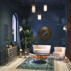 Sofa Sandwich 2-Sitzer Creme 125cm