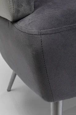 Sofa Sandwich 2-Sitzer Grau