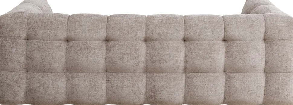 Sofa 3-Sitzer Salamanca Hellbraun 240cm