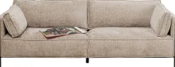 Sofa 3-Sitzer Victor Grau 233cm