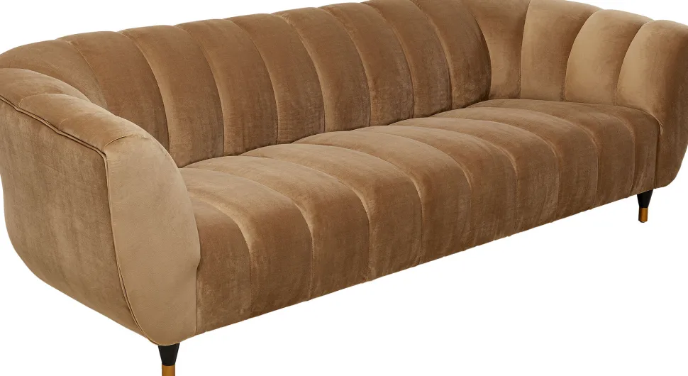 Sofa Spectra Samt Amber 3-Sitzer 245cm